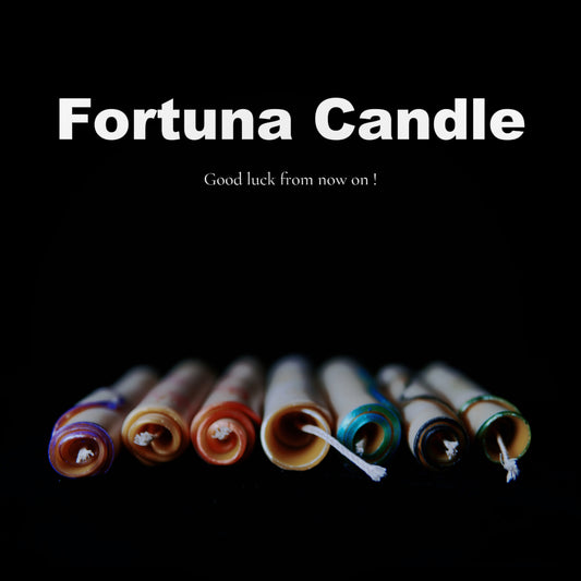 Fortuna Candle Sheepskin Scroll (Moon Series)