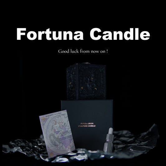 Fortuna Candle Saturn Square Candle