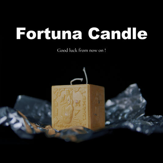 Fortuna Candle Sun Square Candle