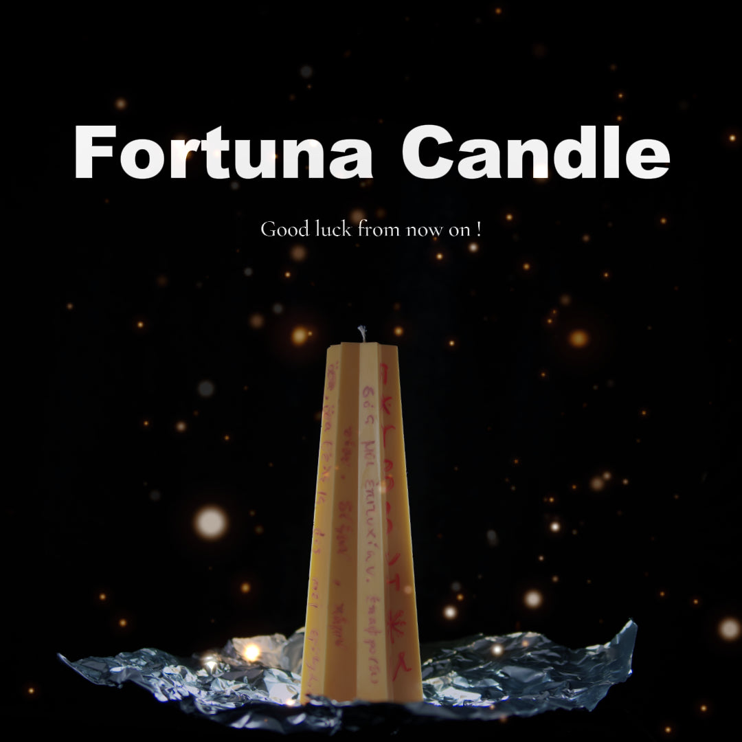 Fortuna Candle Six-Pointed Star Candle Gold