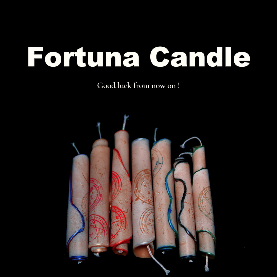 Fortuna Candle Sheepskin Scroll (Moon Series)