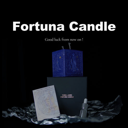 Fortuna Candle Mercury Square Candle