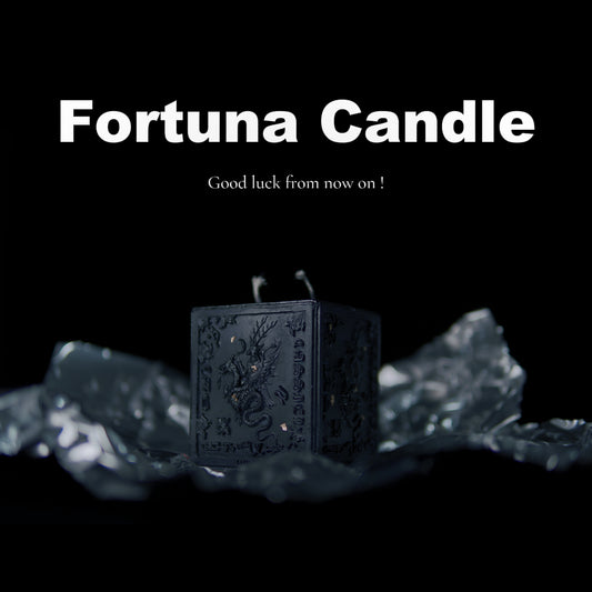 Fortuna Candle Saturn Square Candle