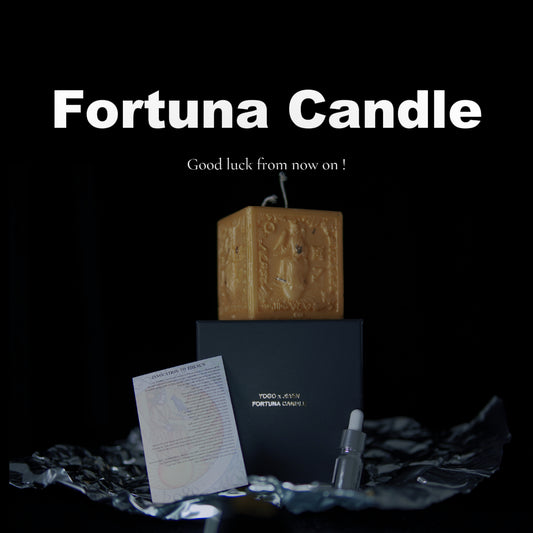 Fortuna Candle Sun Square Candle