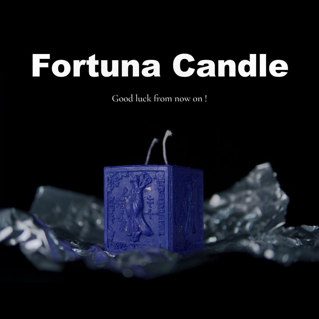 Fortuna Candle Mercury Square Candle
